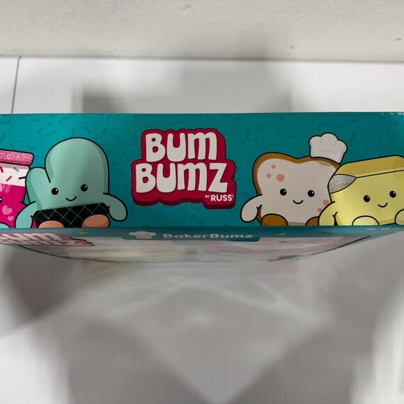 BumBumz Stuffed Plush - 4 Pack Bumz 7.5" Bundle of 3 Squad - Picture 2 of 3